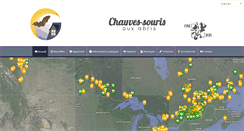 Desktop Screenshot of chauve-souris.ca