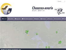 Tablet Screenshot of chauve-souris.ca